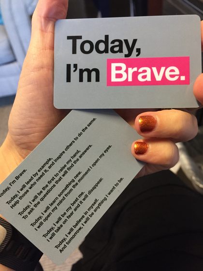 &ldquo;Today I'm Brave&rdquo; non-profit, 2016